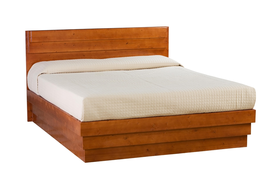 Letto Contenitore Ciliegio.Letto Matrimoniale Aperto Il Letto Contenitore Letto Penta Via