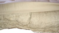 dettaglio falde cotone