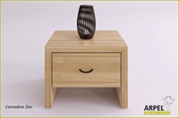 Comodino Zen con cassetto 40x30 cm