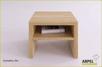 Comodino Zen con ripiano 40x30 cm