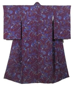 kimono komon donna tsuri vintage viverezen