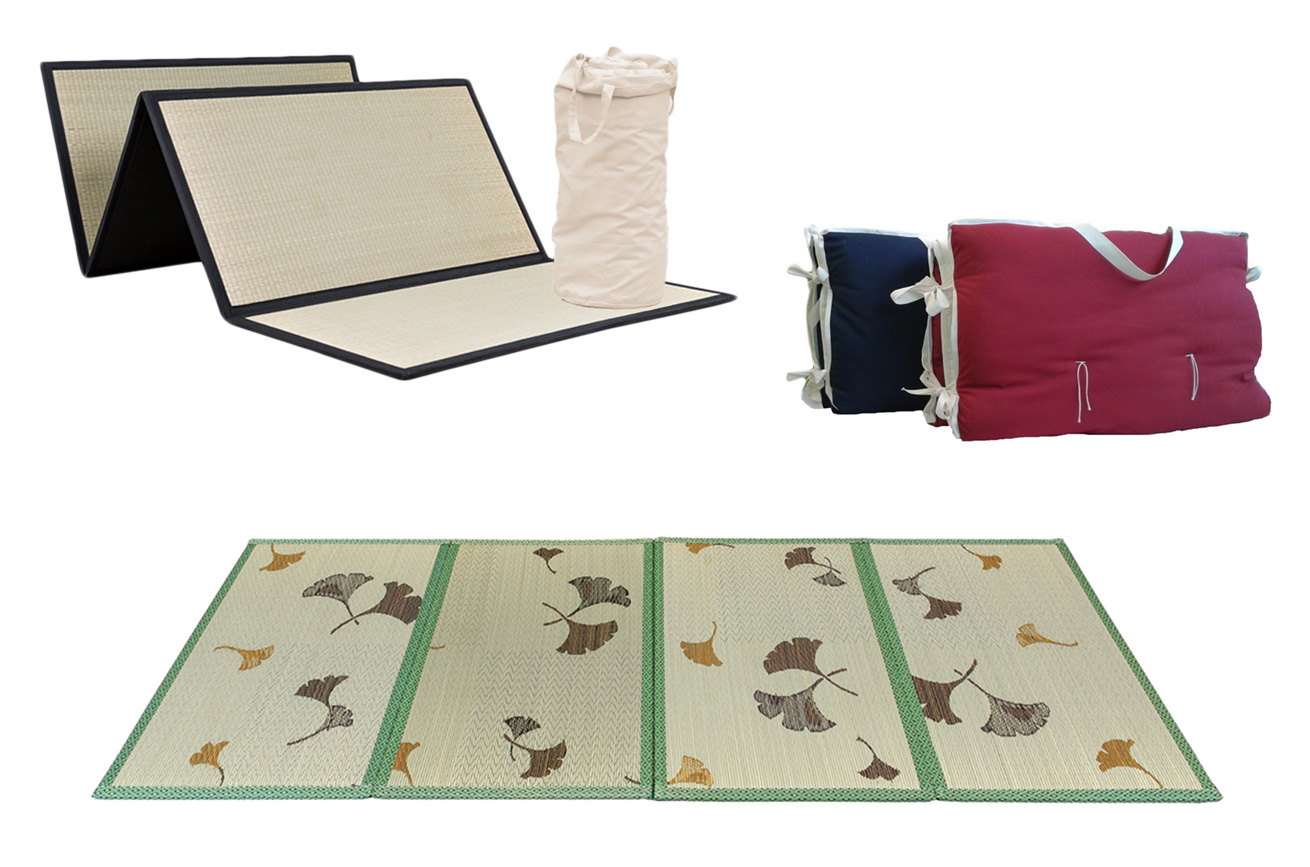 kit tatami pieghevoli futon trasportabili