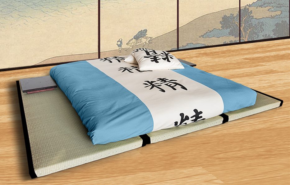 kit letto tatami e futon