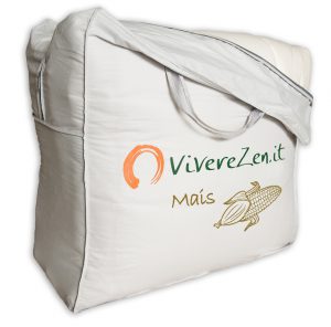 piumino 4 stagioni in mais 150300grmq tessuto puro cotone viverezen
