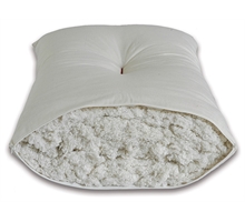 Guanciali in cotone/kapok/lana