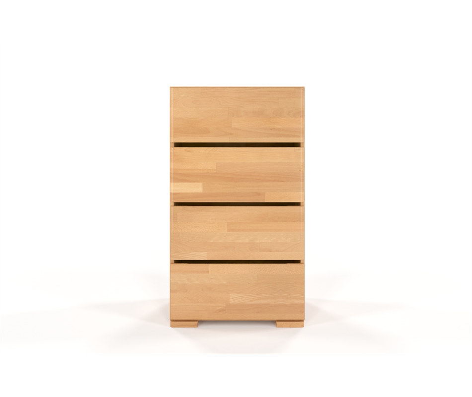 Cassettiera in legno massiccio di Faggio - Sandemo 60 (3/4 cassetti) -  Vivere Zen