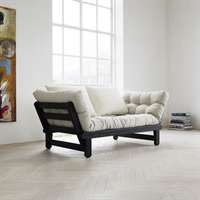 Divano letto futon Beat Nero - Zen (Pino Scandinavo) Divano letto futon Beat Nero - Zen (Pino Scandinavo)