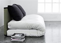 Futon Kiryu 90x200x11 cm (4 strati cotone rilavorato) in Offerta