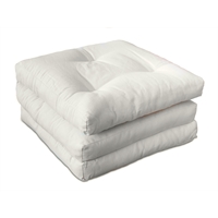 Futon Pouff - Poltrona Letto 11cm (4 strati cotone) Futon Pouff - Poltrona Letto 11cm (4 strati cotone)