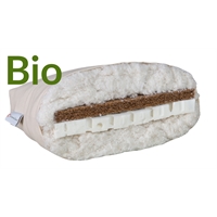 Futon Toshima Bio Certificato 15cm (Cotone, Cocco e Lattice) Futon Toshima Bio Certificato 15cm (Cotone, Cocco e Lattice)