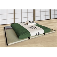 Kit Letto 3 Tatami ribassati (2,5 cm) + Futon latex 15 cm (matrimoniale)