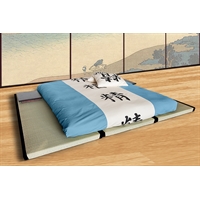 Kit Letto 3 Tatami tradizionali (5,5 cm) + Futon latex 15 cm (matrimoniale)