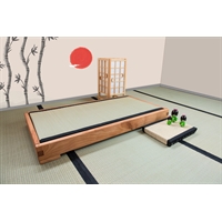 Lettino montessoriano artigianale per bambini Akachan - Tatami incluso Lettino montessoriano artigianale per bambini Akachan - Tatami incluso