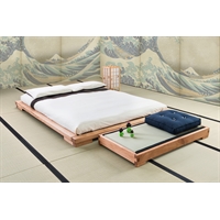 Letto a pedana artigianale Yama Letto a pedana artigianale Yama