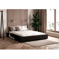 Letto in legno - Ziggy Bed Karup Design - Nero
