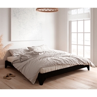 Letto in legno Elan Bed 160x200 Karup Design Nero in Offerta