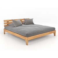 Letto in legno massello artigianale - ARBRA Argan