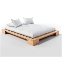 Letto in legno massello artigianale - Fujiko