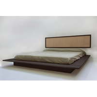 Letto in legno massello scuro - Kiribati Letto in legno massello scuro - Kiribati