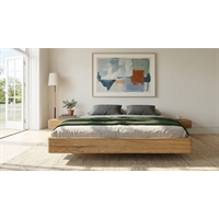 Letto in legno massiccio di Rovere - Lena