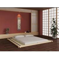 Letto tatami giapponese, artigianale in legno massello - Koro Letto tatami giapponese, artigianale in legno massello - Koro