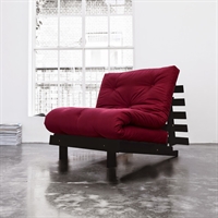 Poltrona letto futon Roots Nera - Zen Poltrona letto futon Roots Nera - Zen