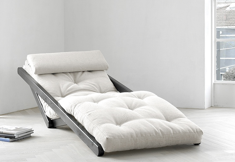 Poltrona letto futon/chaise longue Figo - Zen - Vivere Zen Poltrona letto futon/chaise longue Figo - Zen - Vivere Zen