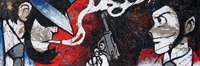 Quadri Lupin Juta - Lupin e Jigen Disegno 1 Quadri Lupin Juta - Lupin e Jigen Disegno 1
