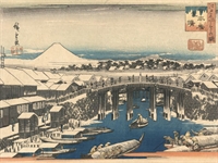 Stampa Giapponese - Hiroshige, Nihonbashi