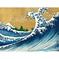 Stampa Giapponese - Hokusai, Il Fuji dal Mare