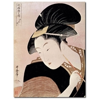 Stampa Giapponese - Utamaro, Amore profondamente Nascosto
