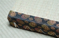 Tatami bordo nero decorato (80-90x200cm) alti 5,5 cm