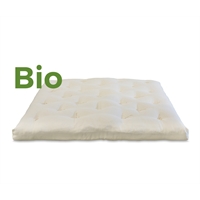 Topper 180x200x6 (2 strati lana biologica + rivestimento cotone bio) in Offerta