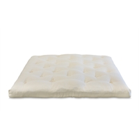 Topper traspirante in lana + cocco 6 cm - Personalizzato