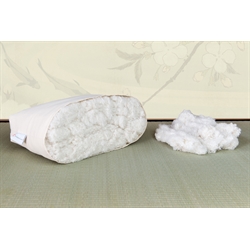 Futon Shiatsu 6 cm (2 strati in cotone naturale) - Misure EXTRA XL