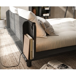 Letto in legno - Peek Bed Karup Design - Nero