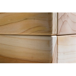Letto Celidonia in legno di cedro
