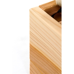 Letto Celidonia in legno di cedro