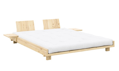 Letto Retreat naturale Karup Design