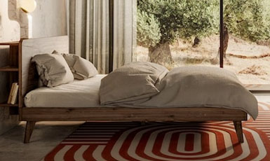 Letto Kanso con cassetti Karup Zen