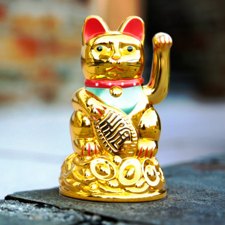 Gatto portafortuna Maneki Neko