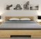 Letto in legno Spectrum Vivere Zen