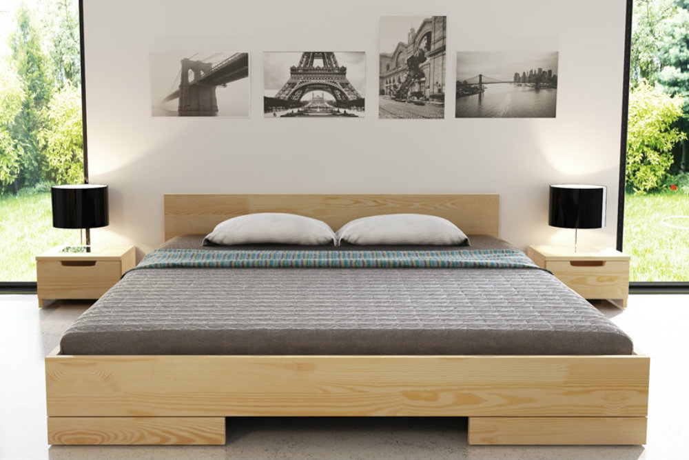 Letto in legno Spectrum Vivere Zen