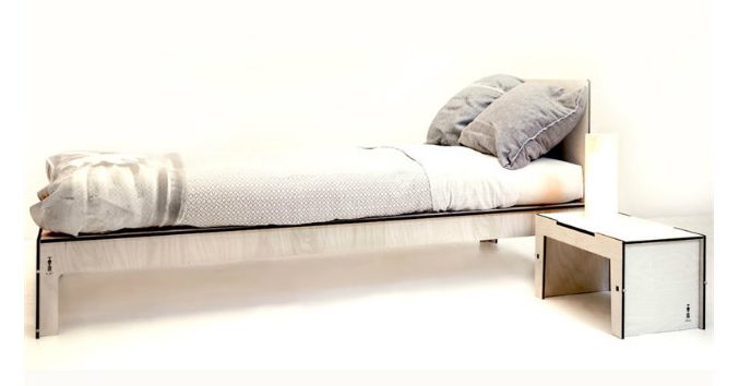 Letto moderno Lassik