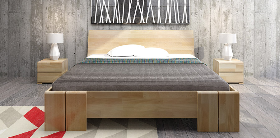 Letto in legno Vestre