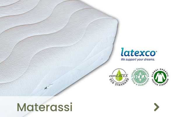 Materassi in lattice naturale 100%