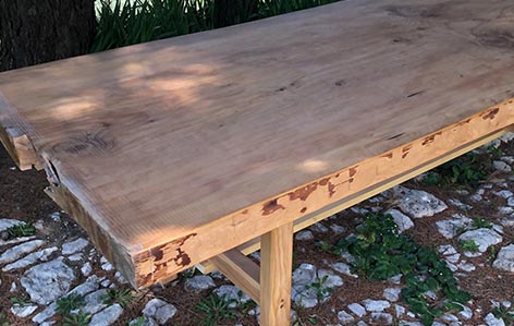 progetto tavolo su misura
